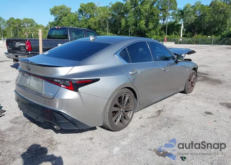 2022 Lexus Is 350 F Sport z USA, uszkodzony, nr VIN JTHGZ1B29N5054608